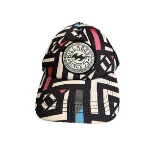 Billabong‎ "Since '73" Snapback Mesh Geometric Snapback Cap One Size Skatecore
